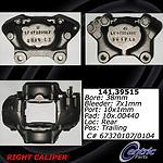 Centric parts 142.39516 rear left rebuilt caliper with pad