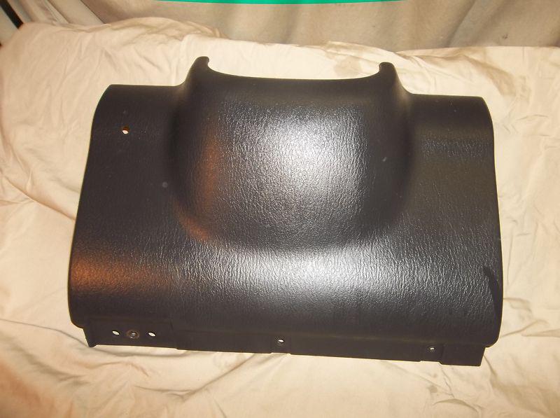 97 98 99 00 01 jeep cherokee xj dark gray under column knee bolster trim panel