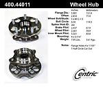 Centric parts 400.44011 rear hub assembly