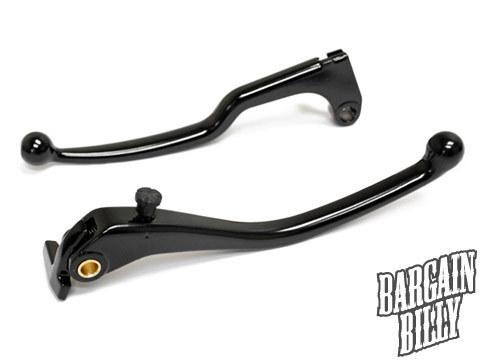 Yamaha brake + clutch hand lever black new style set - yzf-r1 yzf-r6 (2004-2012)