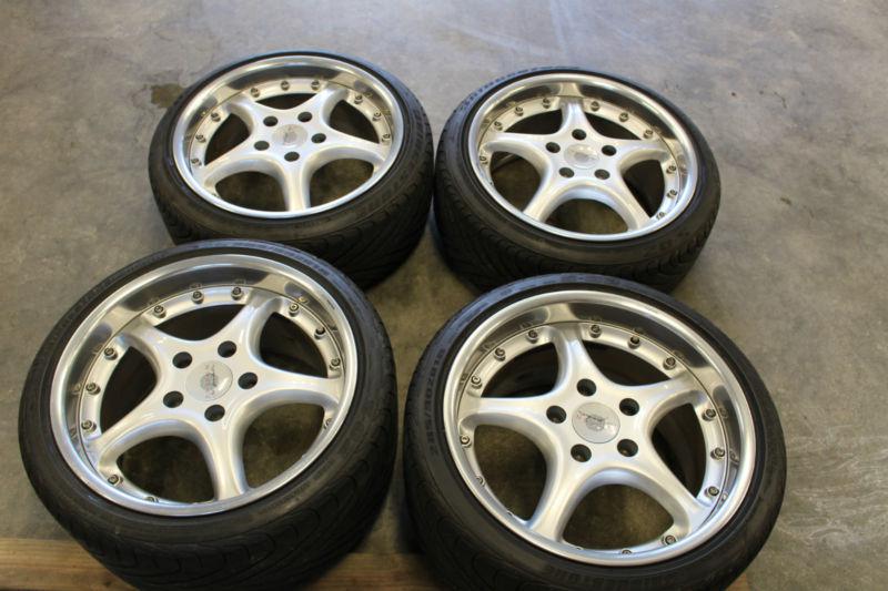 Rare gemballa competition 18" wheels tires porsche 911 993 996 c4s turbo s 