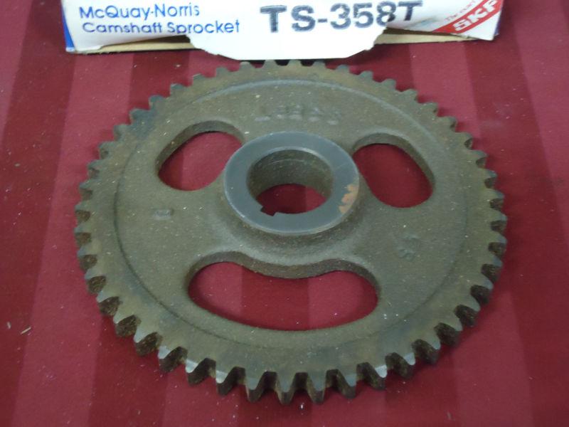 1965-90 chrysler nos mcquay norris camshaft sprocket #ts358t