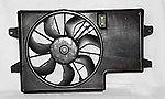 Tyc 621850 radiator and condenser fan assembly