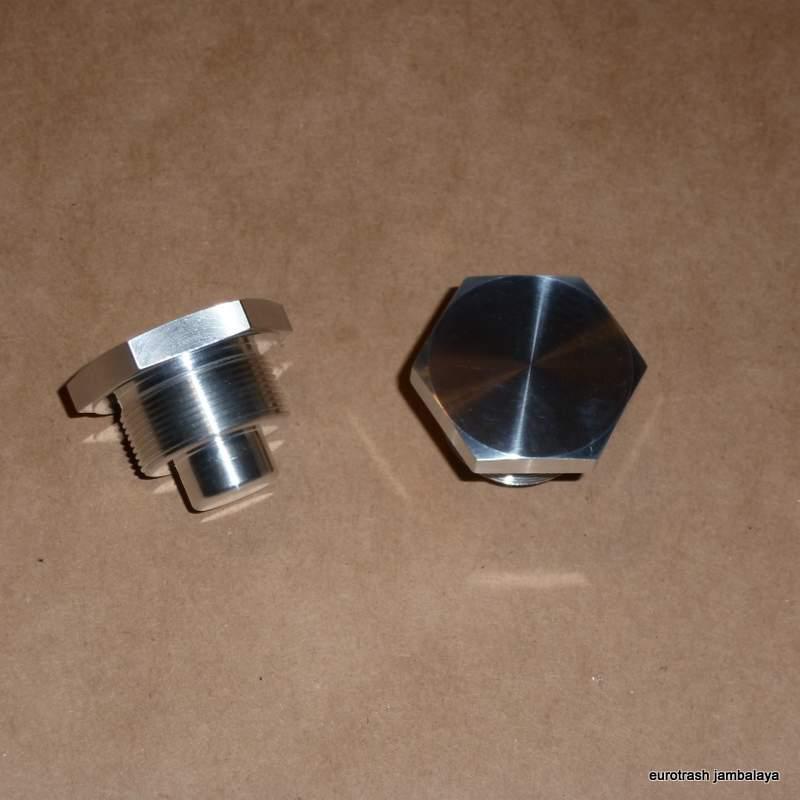 Triumph bsa 650 750 fork nut set billet aluminum 97-4008 97-4258 us-made '71-on