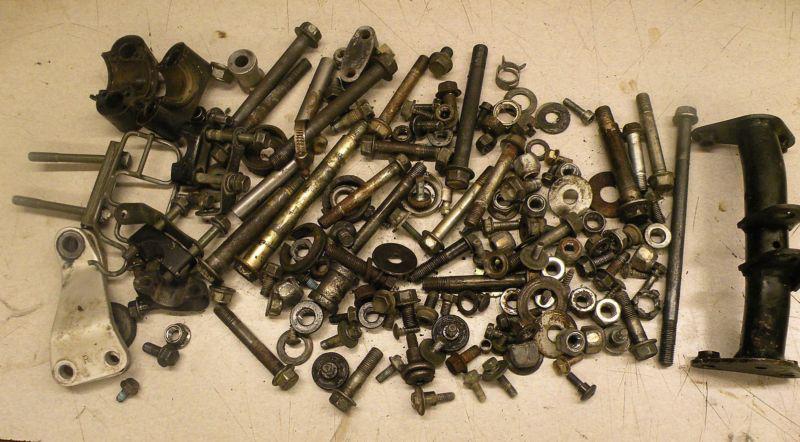 Suzuki z400 misc nuts bolts and parts ltz400