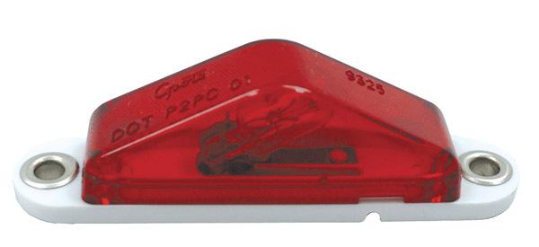 Grote 45512 - clearance / marker lamp with peak lens