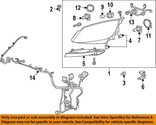 Buick gm oem 20913833 headlight-headlamp assembly