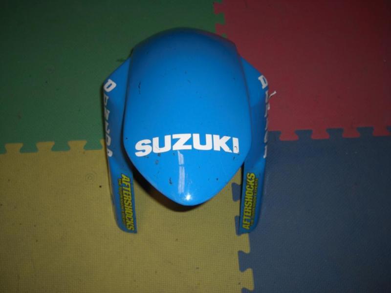 Front fender gsxr1000 gsxr 1000 05 06 mud guard blue bodywork rizla colors