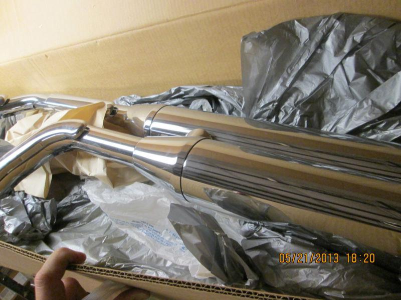 Yamaha oem exhaust system 5vn 04-07 road star xv17 (c)