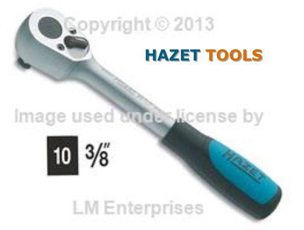 Hazet ratchet wrench 30 tooth 3/8 inch drive new