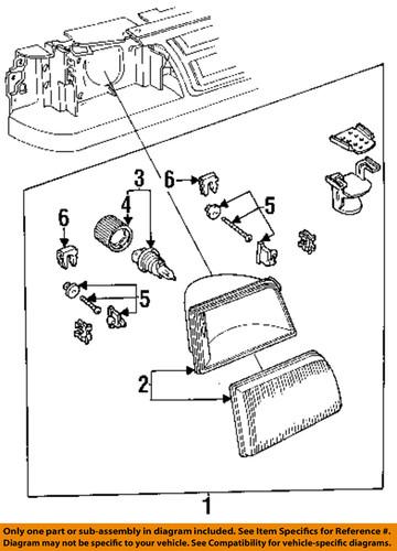 Ford oem f37z13032b headlamp-adjust screw