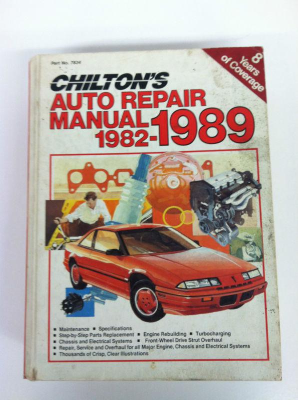 Chilton manual 1982-1989, read for more info