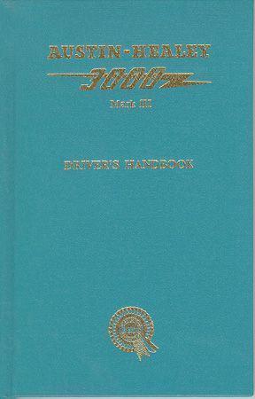 Austin healey 3000 mk iii bj8 64 65 66 67 68 handbook