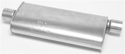 Walker tru-fit muffler 3" off in 3" ctr out 22" case