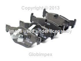 Bmw genuine rear brake pads e90 e91 323 325 325i 325xi (2006-2011) oem warranty