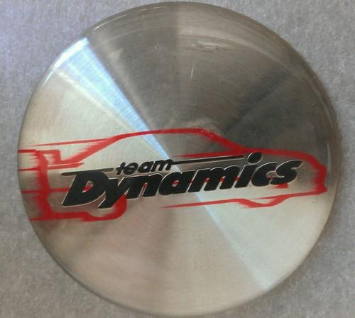 Team dynamics racing wheels center / hub cap sticker. 