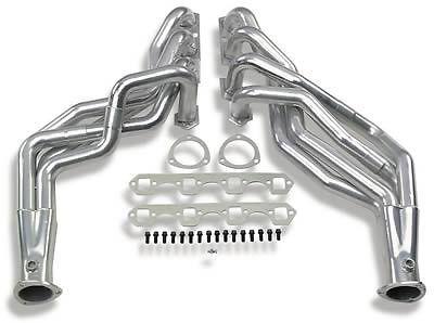 Hooker super comp headers full-length silver ceramic coated 1 3/4" primaries