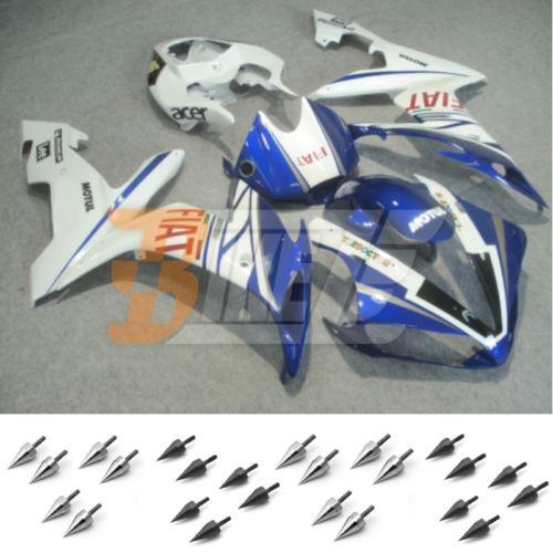 Free bolt kit! injection fairing kit for yamaha yzf 1000 r1 2004 2005 2006 aj