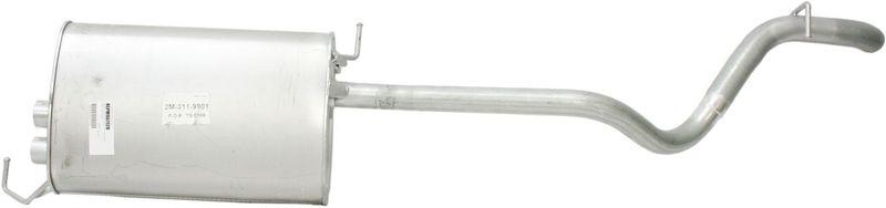 Ml320 98-99 muffler, rear, 3.2l eng., chassis # 289559, (163) chassis