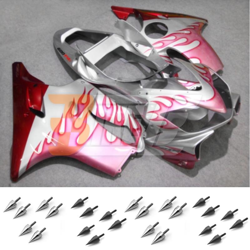 Free bolt kit! body frame fairing kit for honda cbr600 f f4i 2001 2002 2003 paa