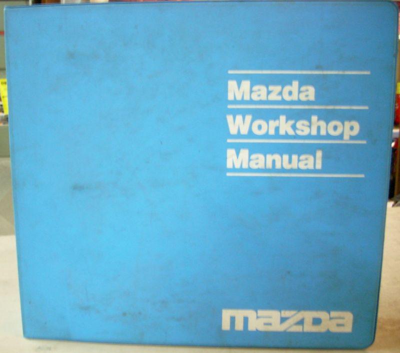 1996 96 mazda mpv van workshop shop service repair manual book &additional info