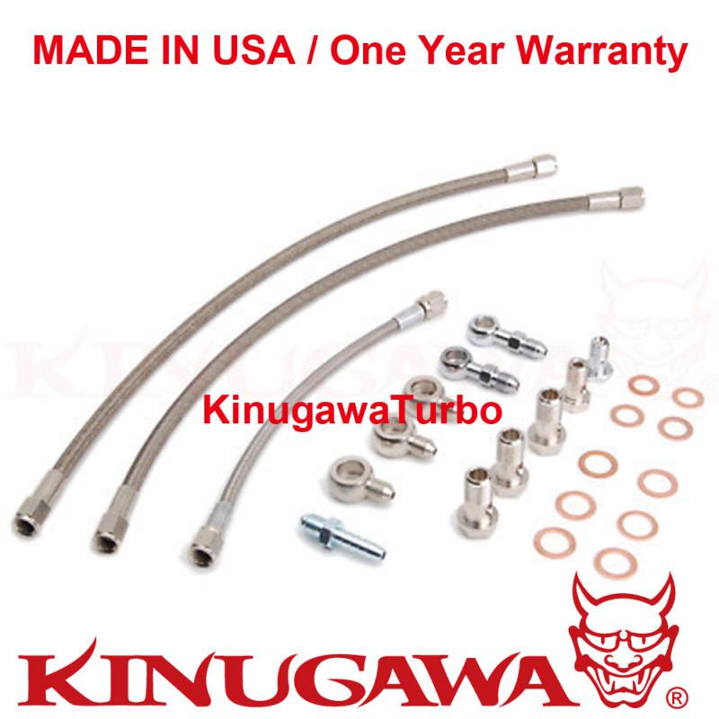 Turbo oil & water line nissan sr20det ca180det s13 gt25r gt28r gt30r ball bearin