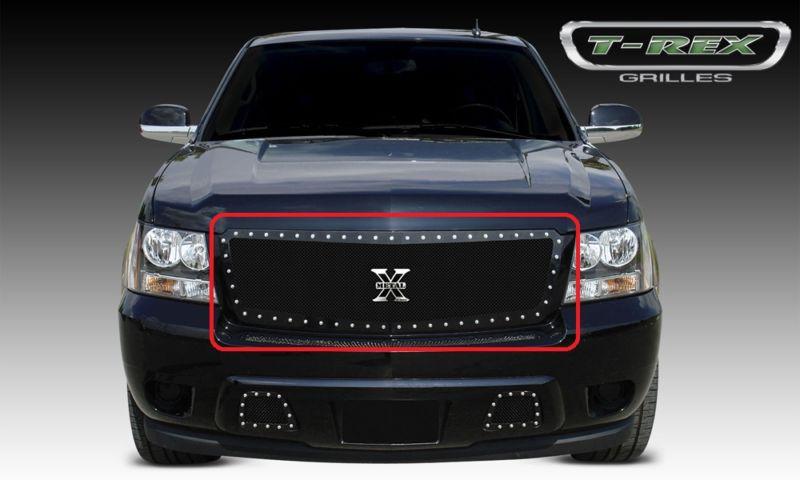 T-rex 07-13 chevrolet tahoe, suburban, avalanche - x-metal grille - black