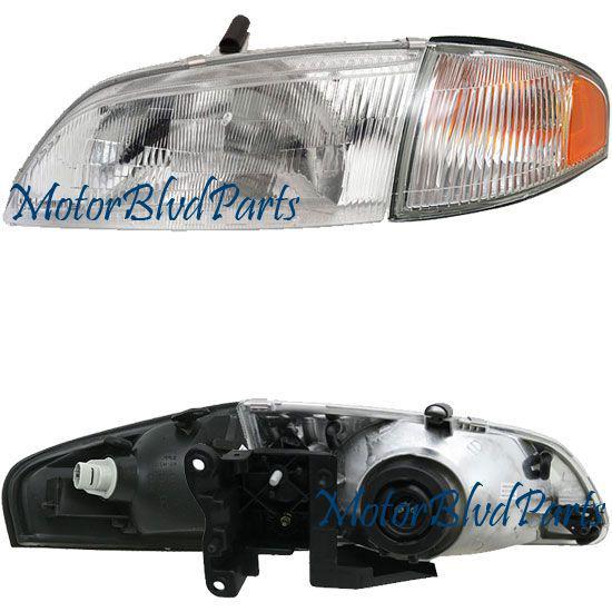 98 99 mazda 626 headlight+corner lamp left driver side