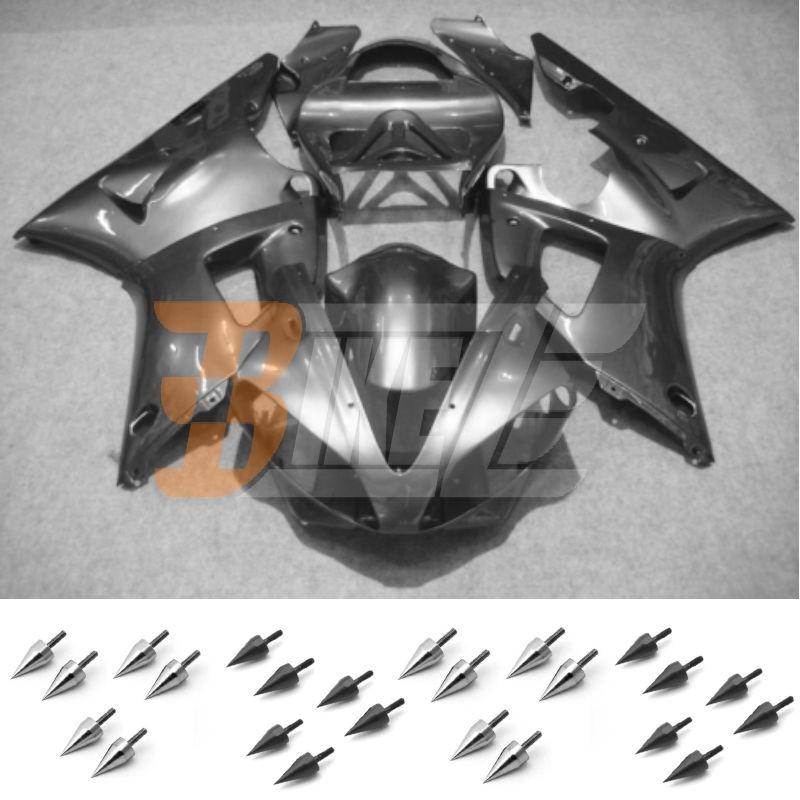 Bolt kit & injection fairing kit bodywork for yamaha yzf 1000 r1 2000 2001 ai