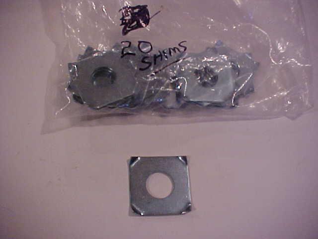 (20) - nos - corvette  body mount shims 