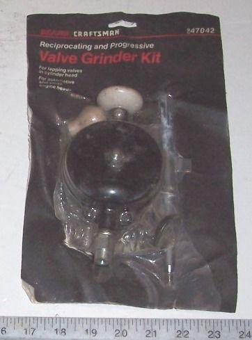 Sears craftsman reciprocating & progressive valve grinder kit no. 940742 new