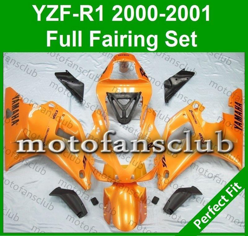 Fit yamaha yzf r1 00 01 yzfr1 2000 2001 1000 fairing bodywork plastics #09 c