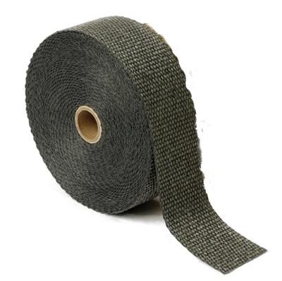 Dei 010108 black exhaust header heat wrap shield 2" x 50 ft.