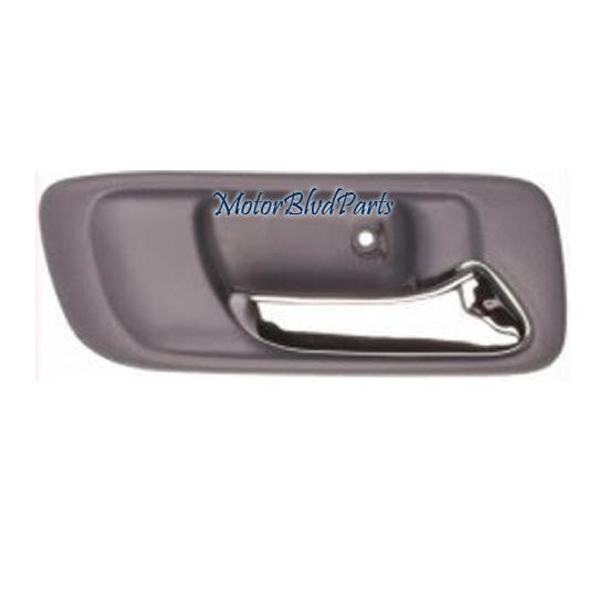 98-02 accord sedan front door handle inside gray right