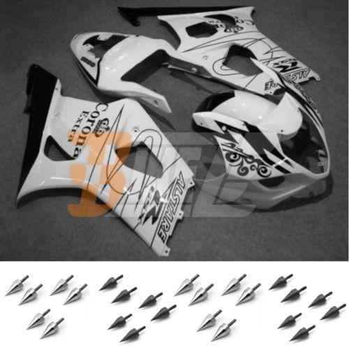 Free bolt kit! body frame fairing kit for suzuki gsx r 1000 k3 2003 2004 ai