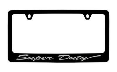 Ford genuine license frame factory custom accessory for super duty style 4