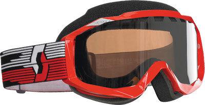 Scott hustle snocross goggle red w/acs rose lens 217784-0004108