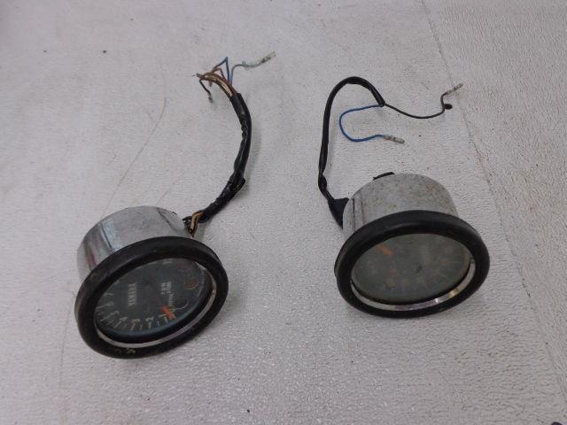 1974 yamaha rd200 rd 200 tachometer tach speedometer speedo gauges