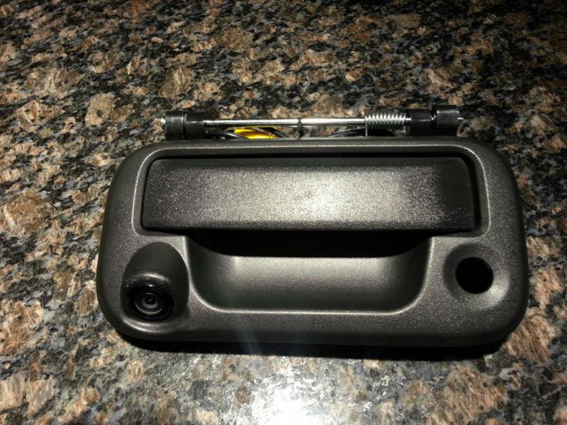 2010-2012 ford f350 superduty tailgate handle camera