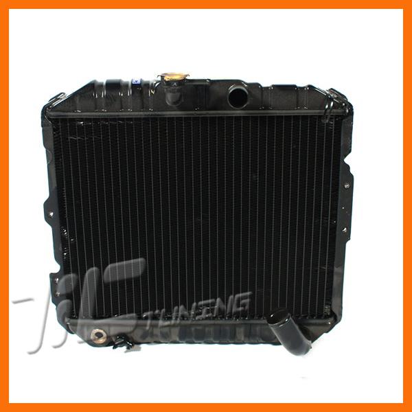 Brand new cooling radiator for 1986 1987 hyundai excel 1.5l w/o toc manual m/t