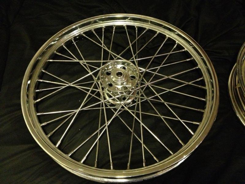 Harley star hub front wheel