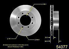 Bendix global prt5309 front disc brake rotor 