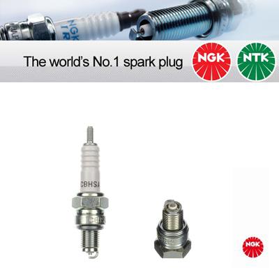 6x ngk copper core spark plug c8hsa  (6821)