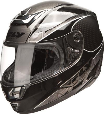 Fly paradigm helmet black/silver l 73-8011-4