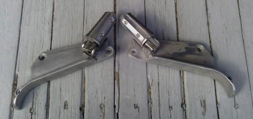 85 kawasaki zl900 zl 900 eliminator back foot pegs and brackets