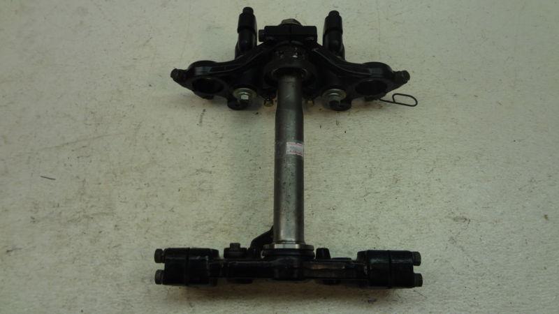 1982 yamaha virago xv750 750 y296' triple tree steering stem yoke fork clamp