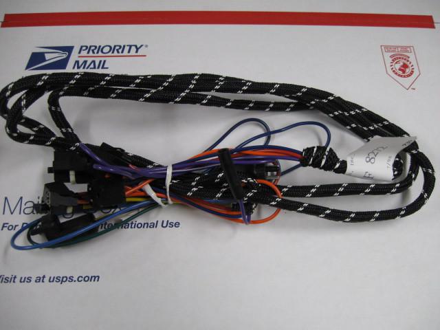 Western 61581 fisher 8272 wire harness relay-type snowplow- new lf uf headlights