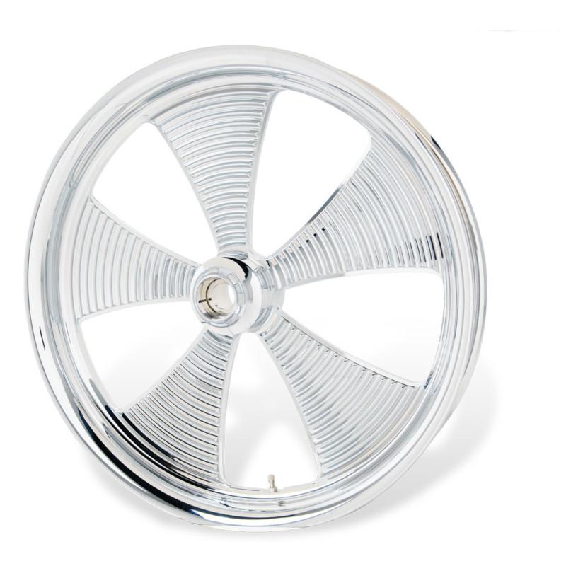 Arlen ness retro 18x10.5 billet chrome wheel for harley