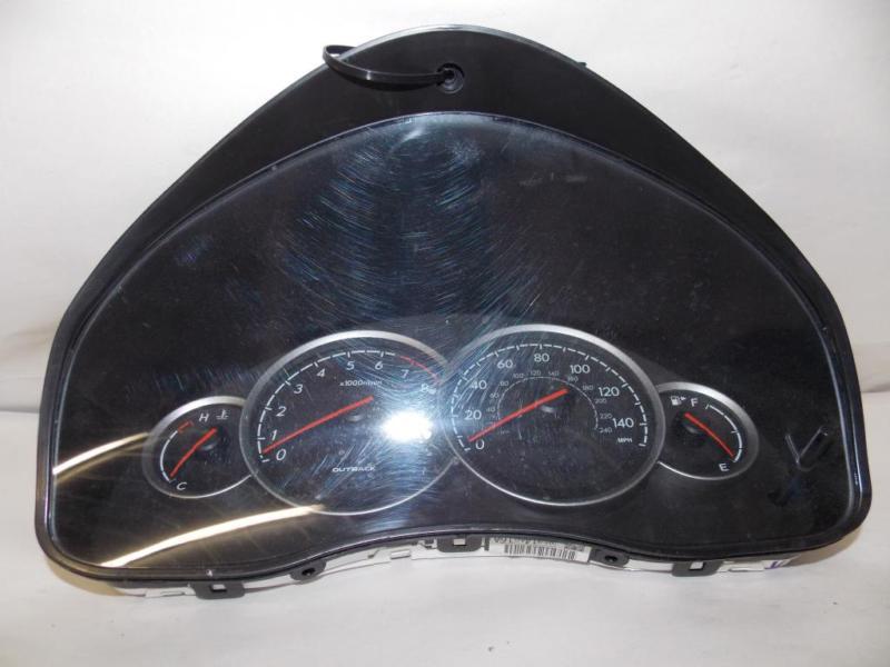 06-06 subaru legacy 2.5l 4cyl mt  instrument cluster speedometer 2006 #7222