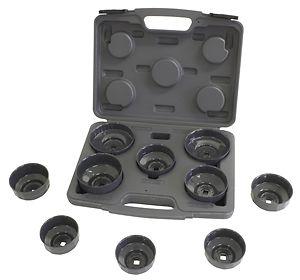 Lisle 61450 10pc  oil filter cap wrench set